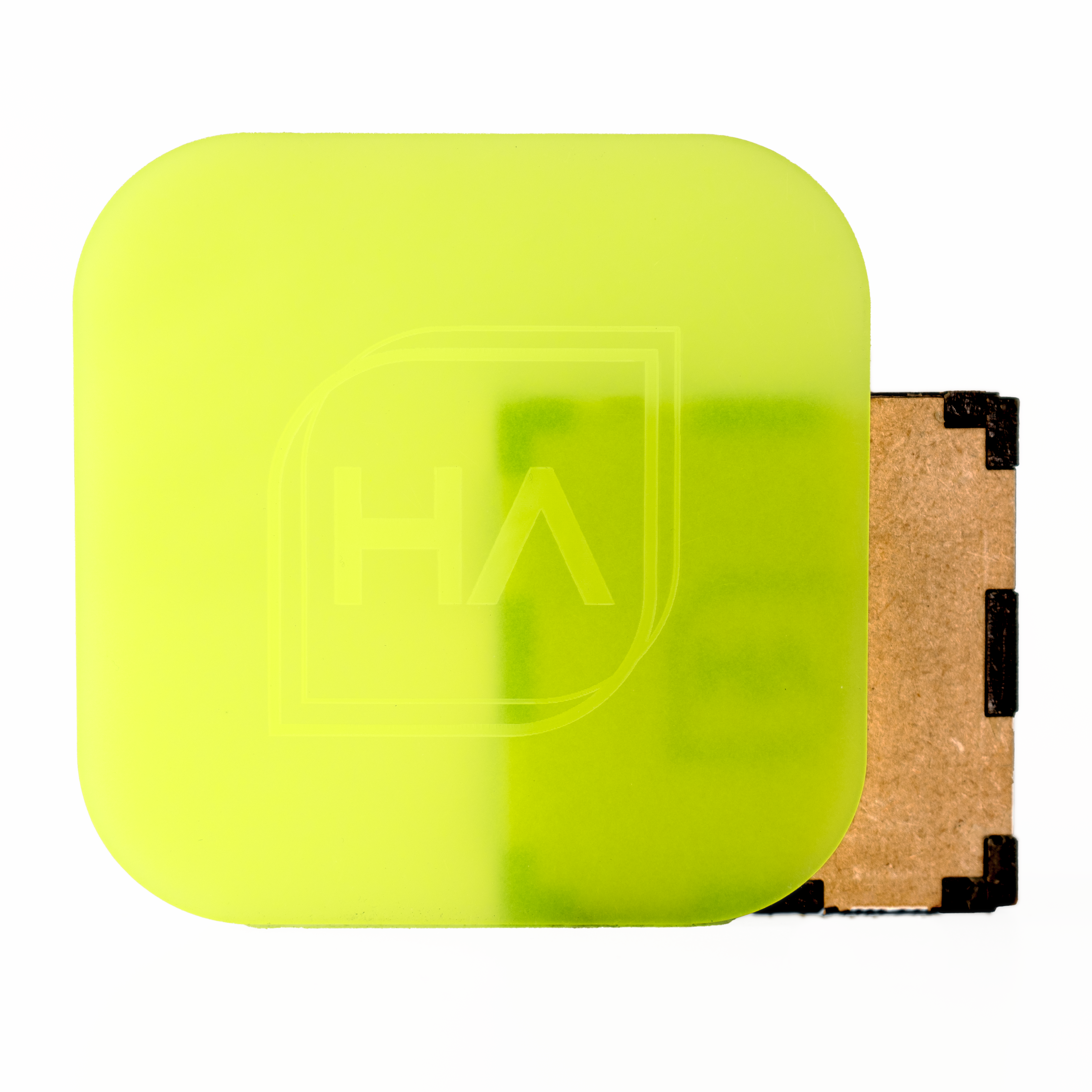 1/8" Yellow Glow in the Dark Cast Acrylic Sheet