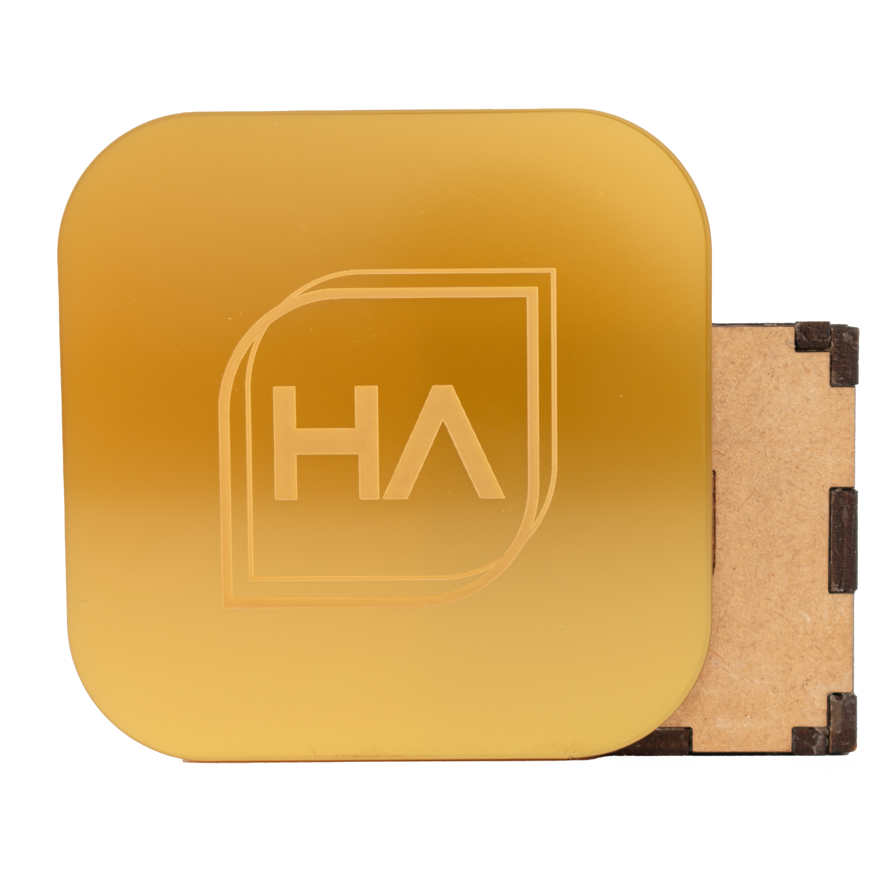 1/8" Yellow Gold Metallic Cast Acrylic Sheet