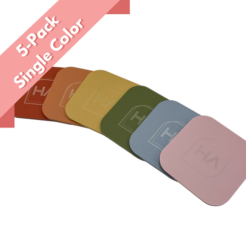 single color matte/frosted cast acrylic sheet 5 pack