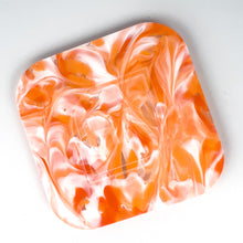 Load image into Gallery viewer, tangerine swirls cast acrylic sheet
