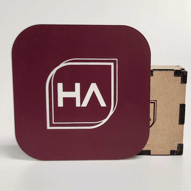 maroon to white two tone cast acrylic sheet 