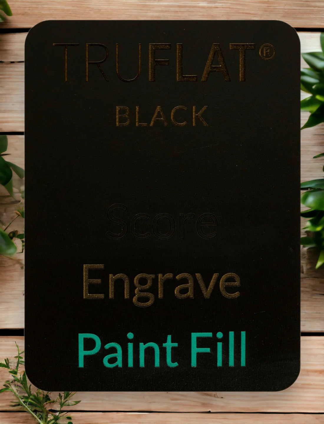 1/8" TruFlat Black
