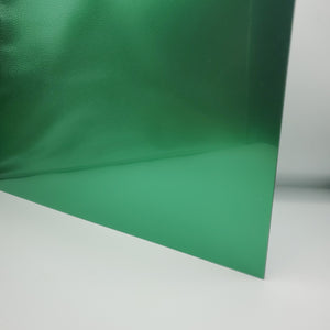 1/8" Bright Green Metallic Cast Acrylic Sheet