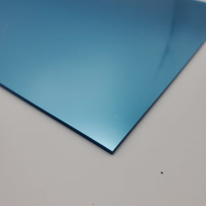 1/8" Ice Blue Metallic Cast Acrylic Sheet