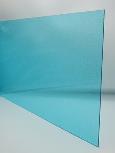 1/8" Aqua Shimmer Glitter Cast Acrylic Sheet