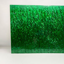 Load image into Gallery viewer, emerald green marble pearl cast acrylic sheet laser safe
