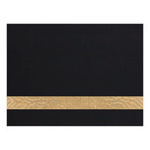 Load image into Gallery viewer, Leatherette Sheets 12&quot; x 24&quot; - Black/Gold
