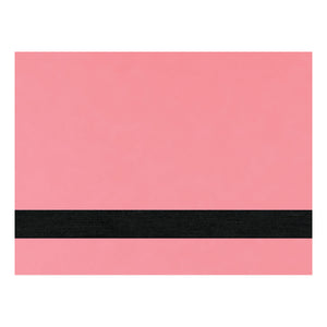 Leatherette Sheets 12" x 24" - Pink/Black