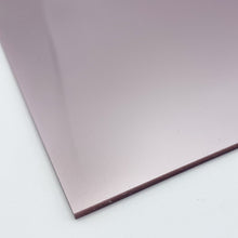 Load image into Gallery viewer, rose gold metallic acrylic laser safe
