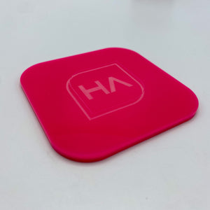 hot pink cast acrylic sheet laser safe