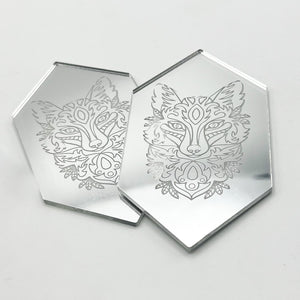 double sided acrylic mirror laser engrave sheet