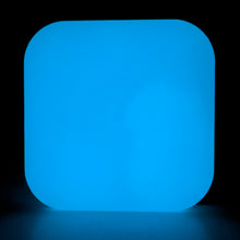 Load image into Gallery viewer, blue glow in the dark cast acrylic sheet
