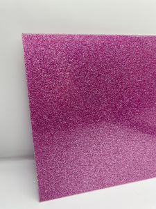 pink glitter acrylic sheet