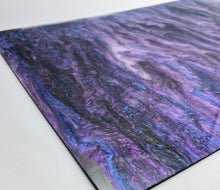 Load image into Gallery viewer, purple glitter galaxy acrylic sheet
