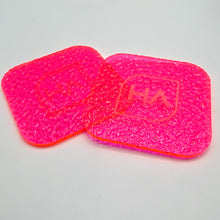 Load image into Gallery viewer, 1/8&quot; Textured Fluorescent Pink Cast Acrylic Sheet
