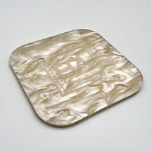 Load image into Gallery viewer, champagne pearl marble cast acrylic sheet
