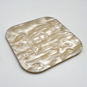 champagne pearl marble cast acrylic sheet