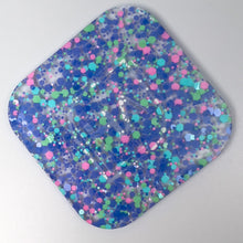 Load image into Gallery viewer, 1/8&quot; Twilight Daisy Confetti Cast Acrylic Sheet
