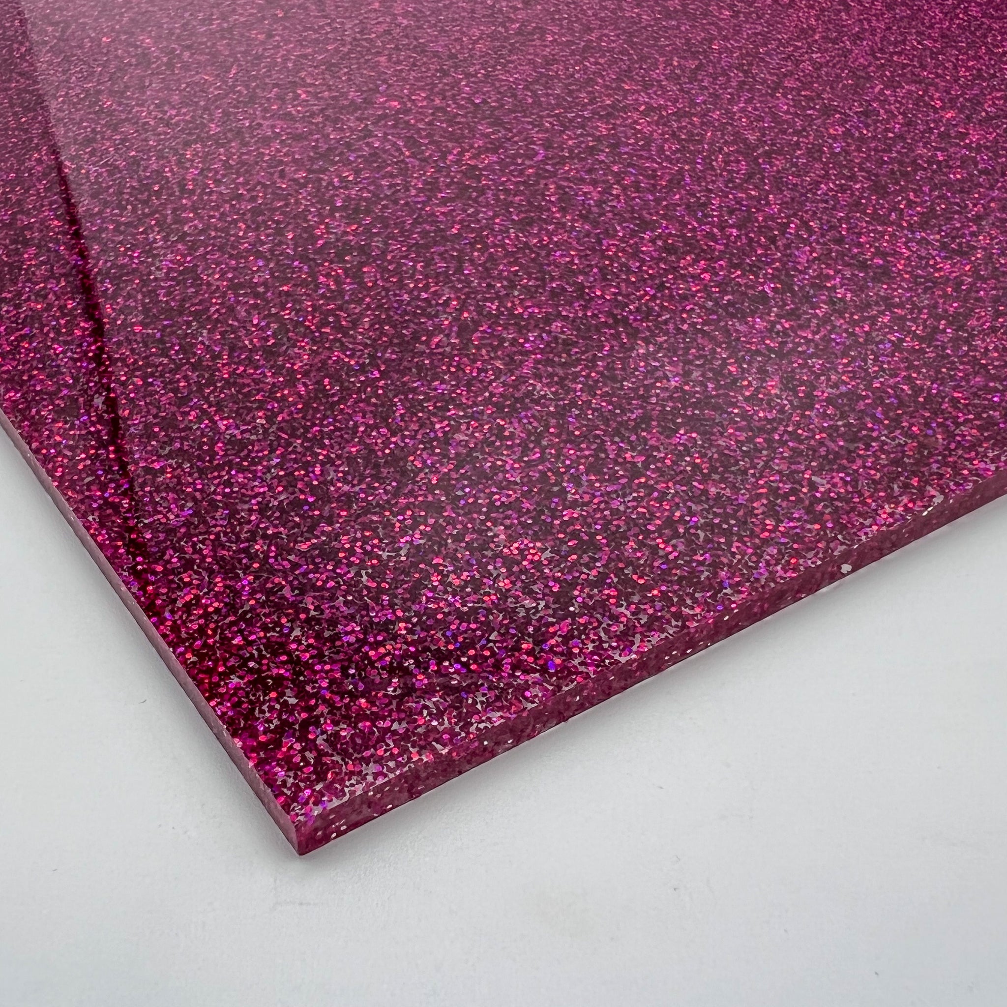 1/8 Maroon Glitter Cast Acrylic Sheet – Houston Acrylic