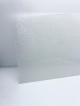 Load image into Gallery viewer, translucent white glitter acrylic sheet
