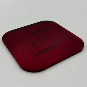 dark red mirror acrylic sheet laser safe
