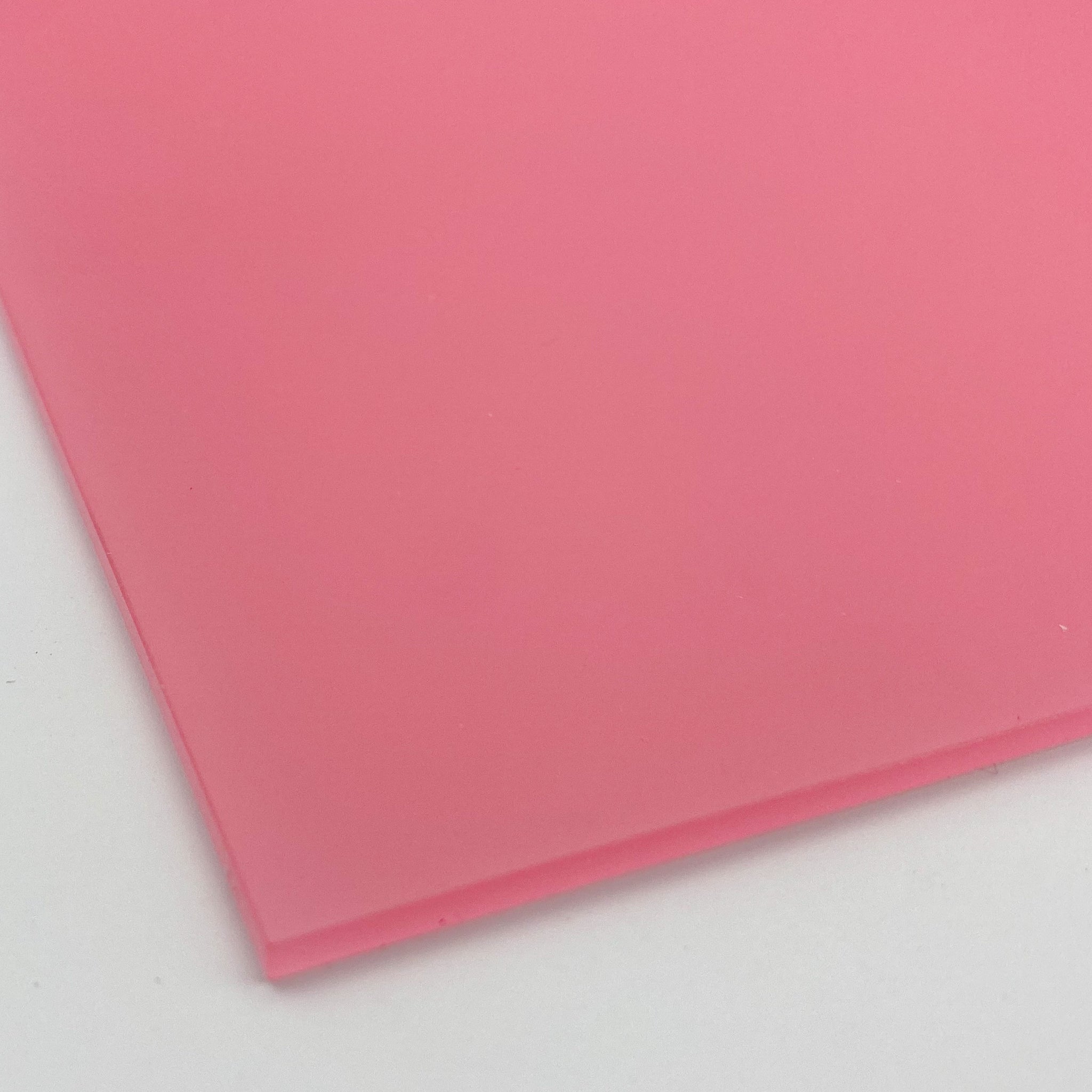 Blush Pink 4T46 Frost Perspex Acrylic Sheet 45% Light Transmission