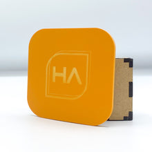 Load image into Gallery viewer, bright pastel matte orange cast acrylic sheet laser safe
