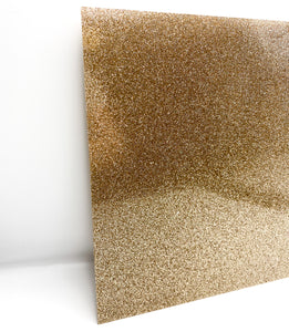gold glitter acrylic sheet