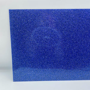 royal blue glitter acrylic sheet laser safe