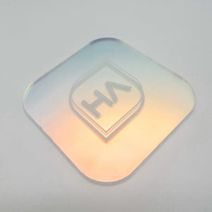 matte frosted iridescent cast acrylic sheet