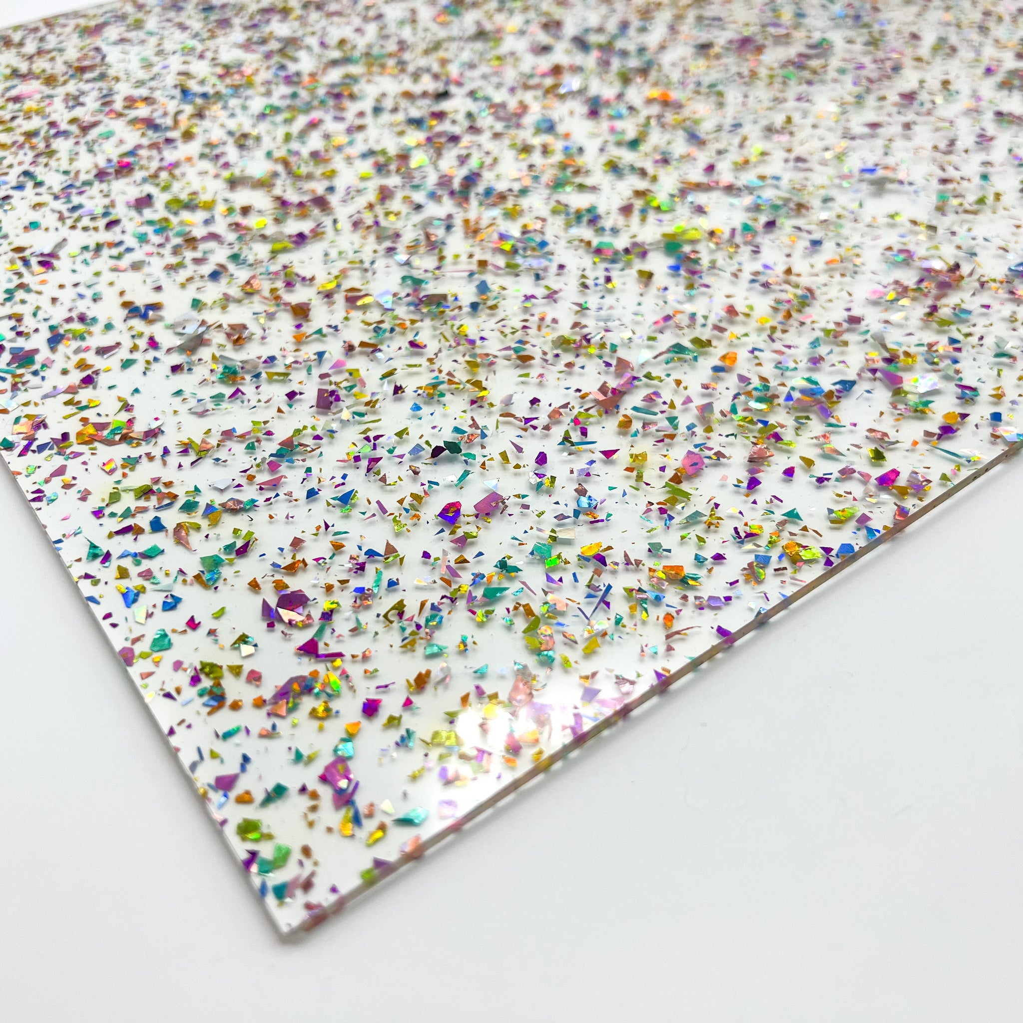 1/8 Confetti Hearts Cast Acrylic Sheet – Houston Acrylic