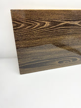 Load image into Gallery viewer, dark reclaimed wood grain acrylic laser craft sheet
