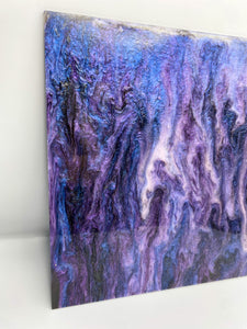 purple galaxy glitter acrylic sheet