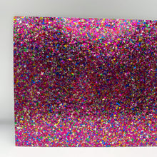Load image into Gallery viewer, 4mm Sweetheart Confetti Glitter Cast Acrylic Sheet
