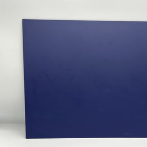 1/8" Matte Navy Blue Cast Acrylic Sheet
