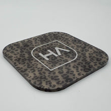 Load image into Gallery viewer, leopard print cast acrylic sheet laser safe
