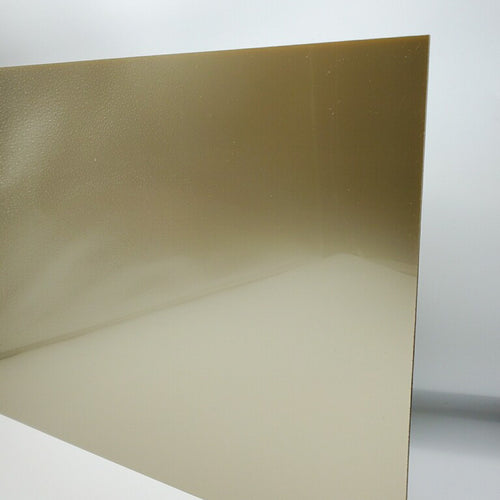 champagne pale gold cast acrylic sheet laser safe