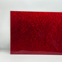 Load image into Gallery viewer, red marble pearl cast acrylic sheet laser safe
