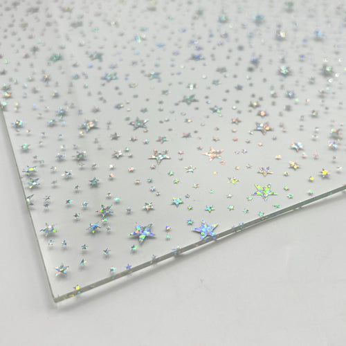 1/8 Confetti Hearts Cast Acrylic Sheet – Houston Acrylic