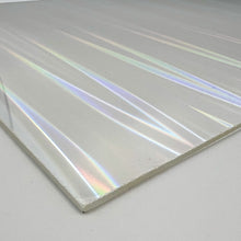 Load image into Gallery viewer, 1/8&quot; Striped Iridescent Acrylic Sheet
