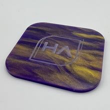 Load image into Gallery viewer, luxe amethyst purple and gd cast acrylic sheet laser safe
