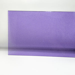 purple jelly shinmer glitter cast acrylic sheet laser safe